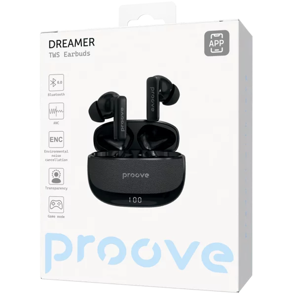 Wireless Earphones Proove Dreamer TWS with ANC (APP) - Photo 5