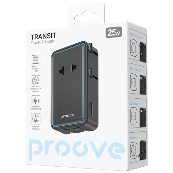 Travel Adapter Proove Transit 25W - fotoğraf 6