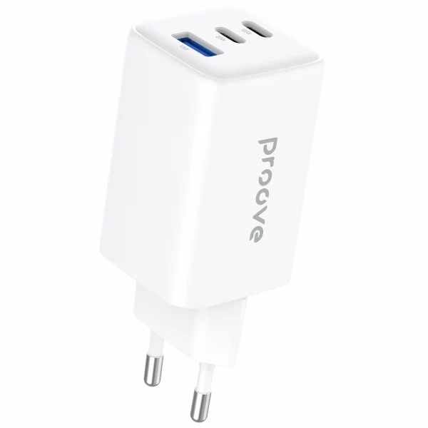 Wall Charger Proove Pocket GaN 65W (2*Type-C + USB)