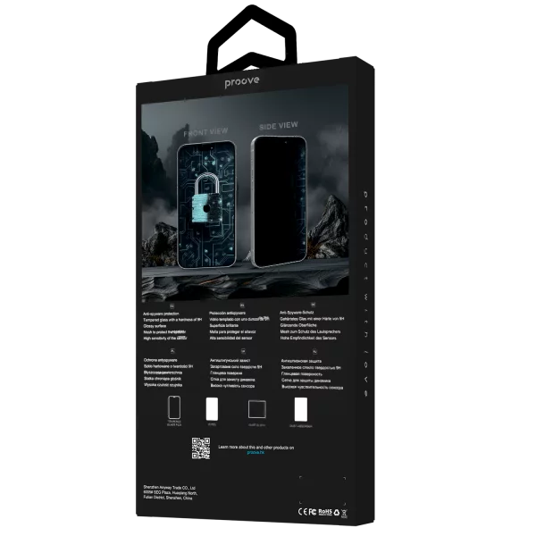 Protective glass PROOVE Privacy iPhone X/Xs/11 Pro - Photo 2