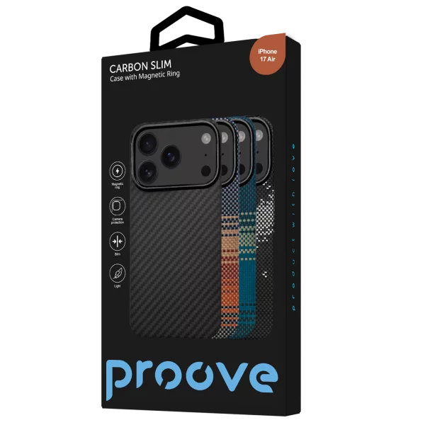 Proove Carbon Slim with Magnetic Ring iPhone 17 Air - Zdjęcie 2
