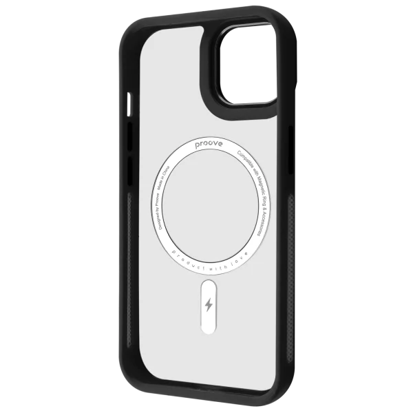 Proove Clear Essence Case with Magnetic Ring iPhone 15 - Photo 1