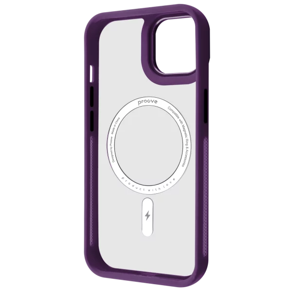 Proove Clear Essence Case with Magnetic Ring iPhone 15 - Photo 1