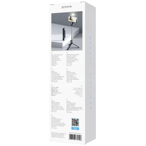 Selfie-Stick-Stativ Proove Pocket Stick (950 mm) - Foto 10