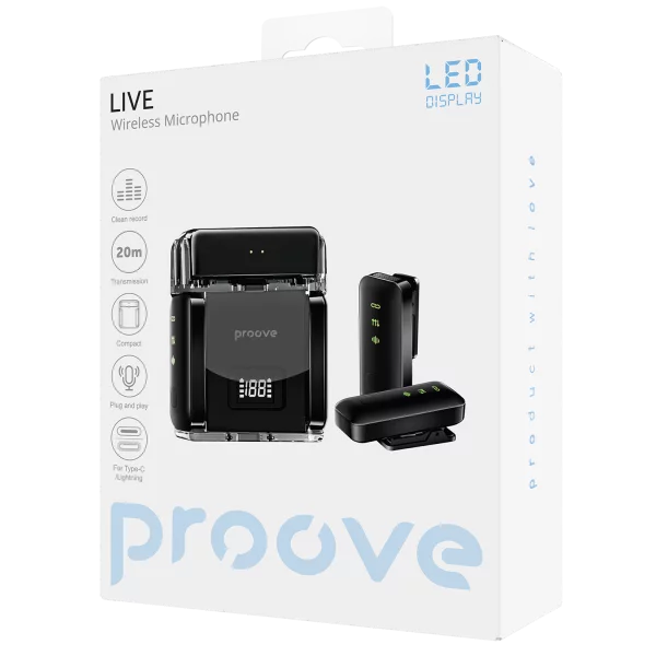 Wireless Microphone System Proove Live - Photo 10