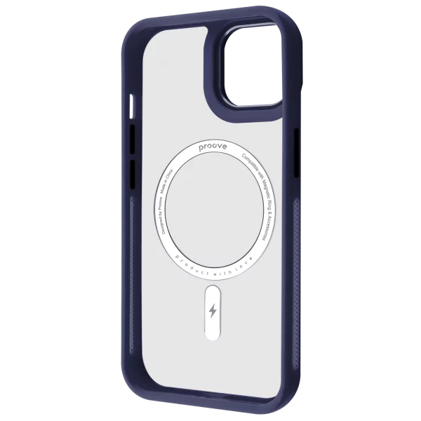 Proove Clear Essence Case with Magnetic Ring iPhone 15 - Photo 1