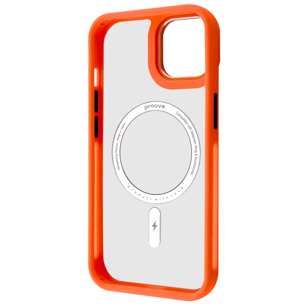 Proove Clear Essence Case with Magnetic Ring iPhone 15 - Photo 1