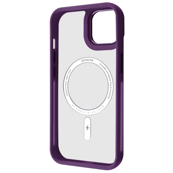 Proove Clear Essence Case with Magnetic Ring iPhone 16 - Photo 1