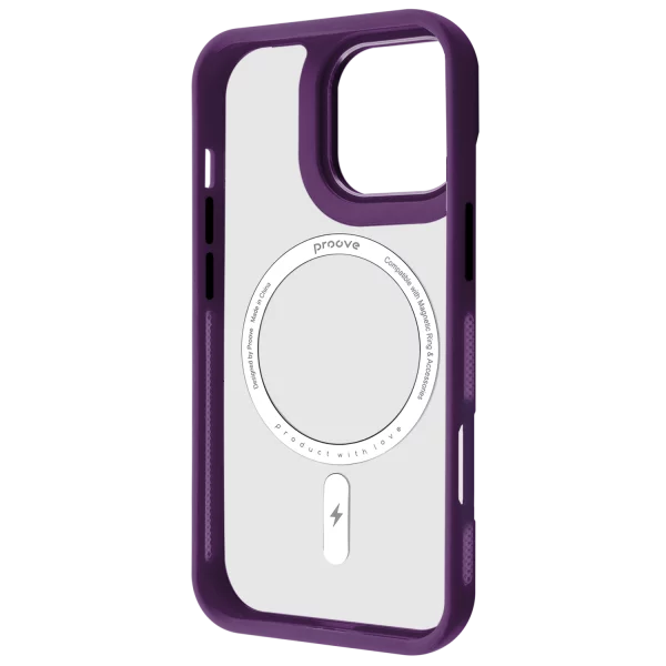 Proove Clear Essence Case with Magnetic Ring iPhone 16 Pro - Photo 1