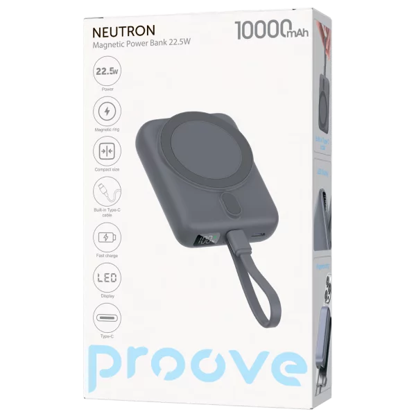 Power Bank Proove Neutron 22.5W 10000mAh - Photo 1