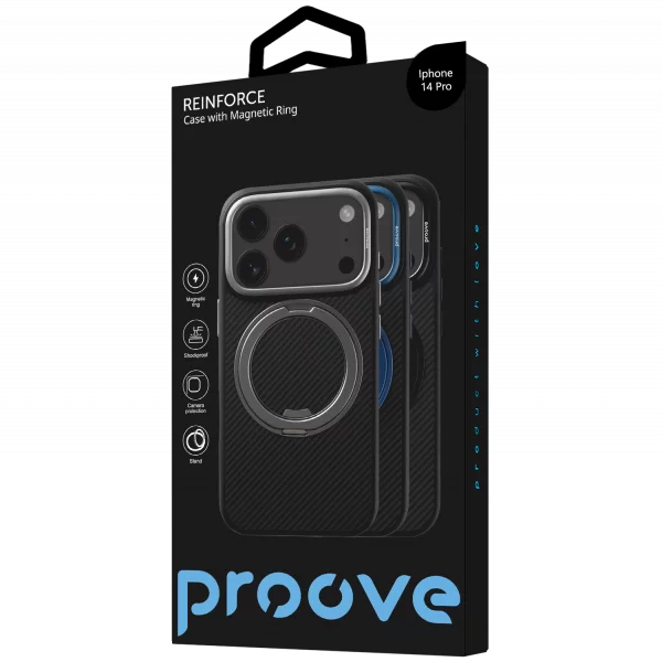 Proove Reinforce Case with Magnetic Ring iPhone 14 Pro - Photo 2