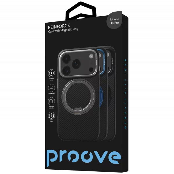Proove Reinforce Case with Magnetic Ring iPhone 14 Pro - Photo 2