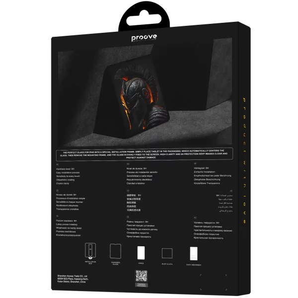 Protective glass Proove Achilles Installation Box for iPad Air 11 2024/Air 11 2025 - Foto 5