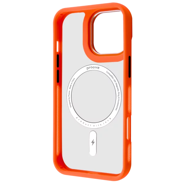 Proove Clear Essence Case with Magnetic Ring iPhone 16 Pro Max - Photo 1