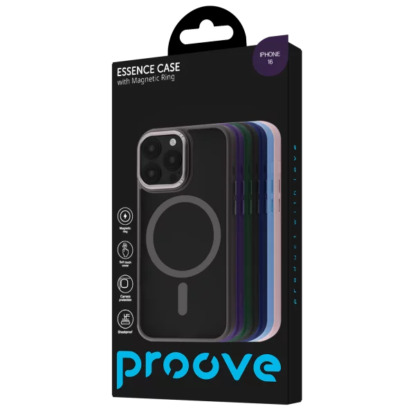 Proove Essence Case with Magnetic Ring iPhone 16 - Photo 2