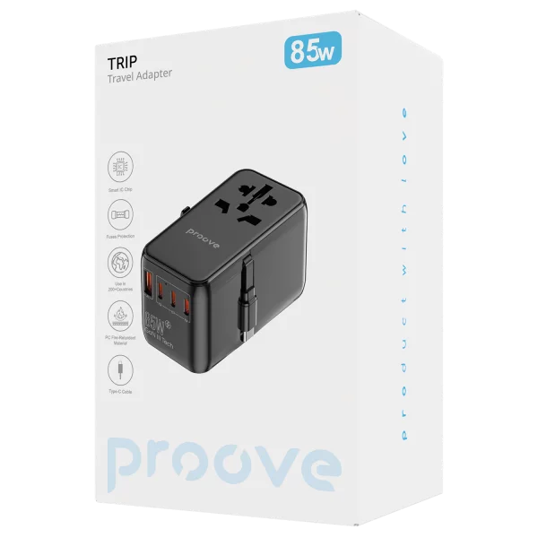 Travel Adapter Proove Trip 85W - Photo 7