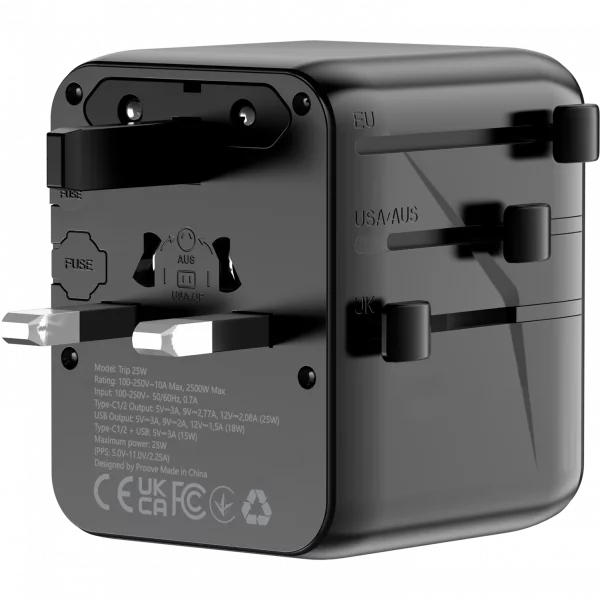 Travel Adapter Proove Trip 25W - 照片 5