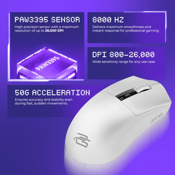 Wireless Mouse Proove Gaming Jester 8K - Foto 7