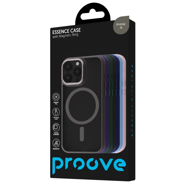 Proove Essence Case with Magnetic Ring iPhone 16 - Photo 2