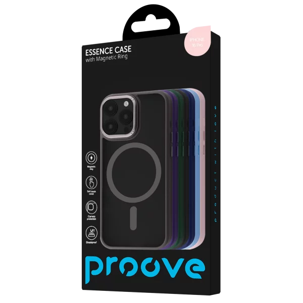 Proove Essence Case with Magnetic Ring iPhone 16 Pro - Photo 2