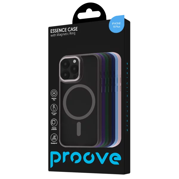 Proove Essence Case with Magnetic Ring iPhone 16 Plus - Photo 2