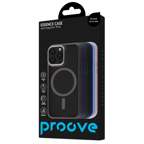 Proove Essence Case with Magnetic Ring iPhone 16 Pro Max - Photo 2