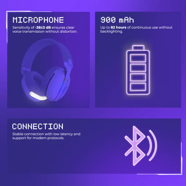 Wireless Headset Proove Gaming Glimmer (APP) - Zdjęcie 2
