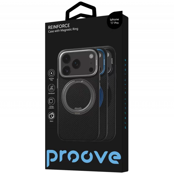 Proove Reinforce Case with Magnetic Ring iPhone 17 Pro - Foto 2