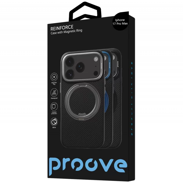 Proove Reinforce Case with Magnetic Ring iPhone 17 Pro Max - Foto 2
