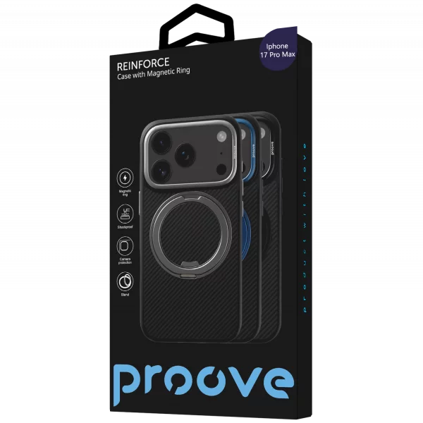 Proove Reinforce Case with Magnetic Ring iPhone 17 Pro Max - Foto 2