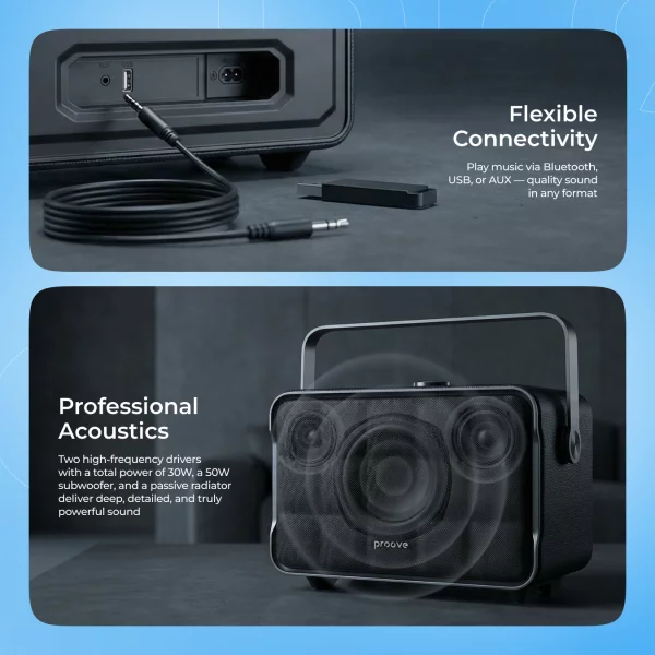 Portable Speaker Proove Fader 80W (APP) - Zdjęcie 9