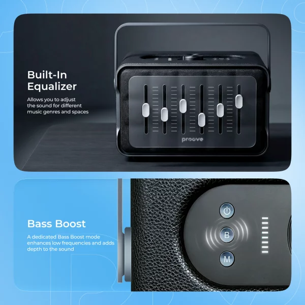Portable Speaker Proove Fader 80W (APP) - Zdjęcie 10