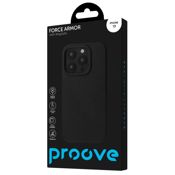 Proove Force Armor Case with Magnetic Ring iPhone 13 - Photo 2
