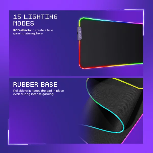 RGB Mouse Pad Proove Gaming Offland - Photo 7