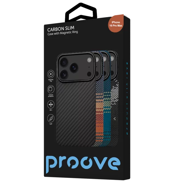 Proove Carbon Slim with Magnetic Ring iPhone 16 Pro Max - Zdjęcie 2