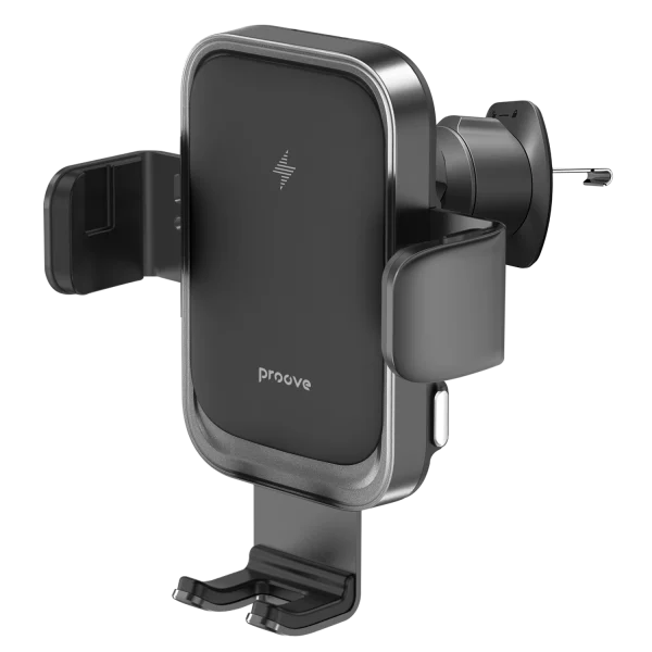 Car Mount With Wireless Charger Proove Nitro Charge 15W - Foto 2