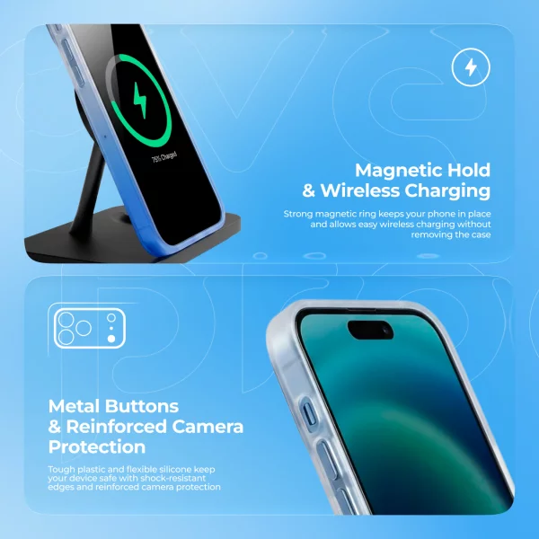 Proove Shadow Star Case with Magnetic Ring iPhone 16 Pro Max - 照片 3