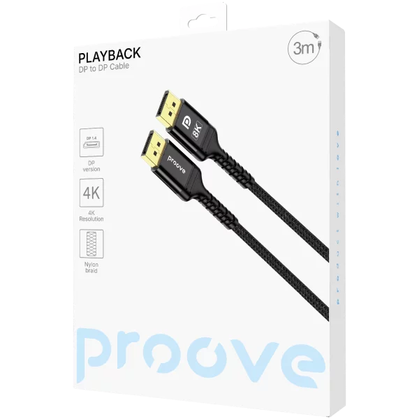 Cable Proove PlayBack DP to DP 3m - фото 3