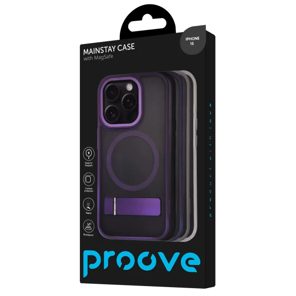 Proove Mainstay Case with Magnetic Ring iPhone 15 - Photo 2