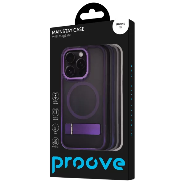 Proove Mainstay Case with Magnetic Ring iPhone 15 - Photo 2
