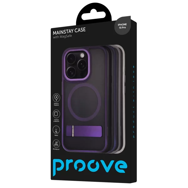 Proove Mainstay Case with Magnetic Ring iPhone 15 Pro - Photo 2