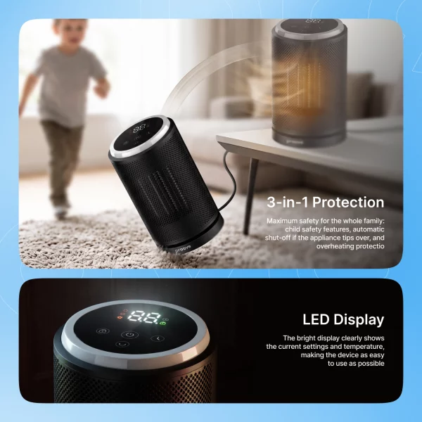 Fan Heater Proove Fireside - fotoğraf 3