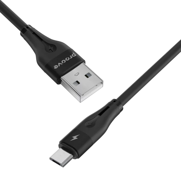 Cable Proove Soft Silicone USB to Micro USB 2.4A (1m) - Photo 2