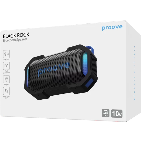 Portable Speaker Proove Black Rock (APP) - 照片 5