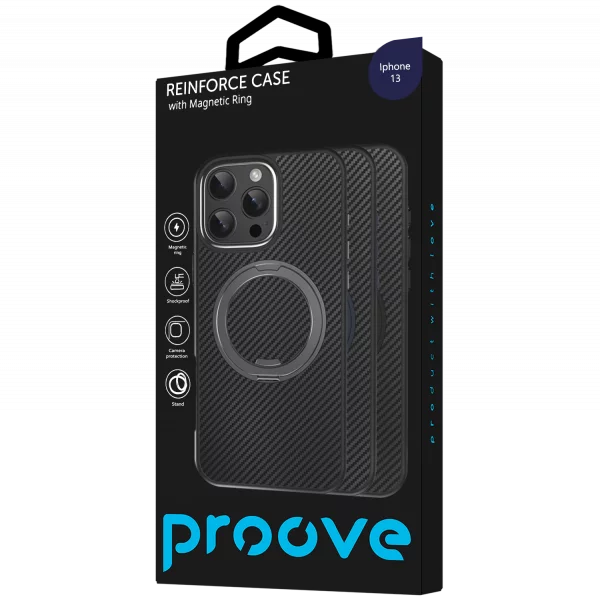 Proove Reinforce Case with Magnetic Ring iPhone 13 - Photo 2