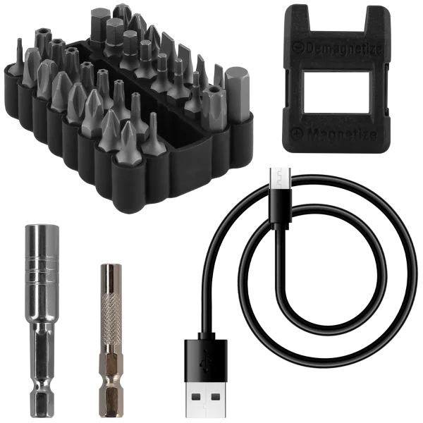 Multifunktionales Elektroschraubendreher-Set Proove Driller 36in1 - Foto 4