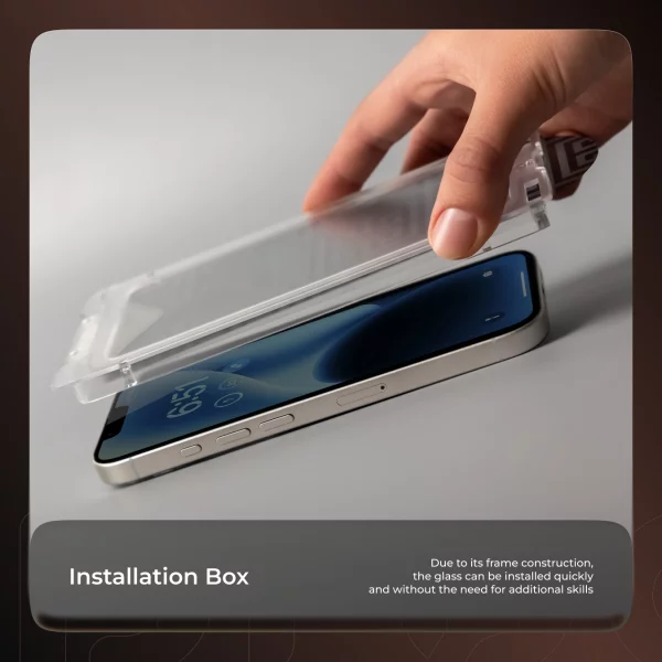 Schutzglas Proove Achilles Installationsbox iPhone 16 Pro/17 - Foto 5