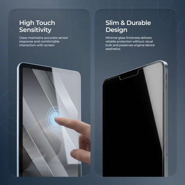 Protective glass Proove Premium for iPad Pro 11 2018-2022/ Air 10.9 2020-2022 - fotoğraf 5