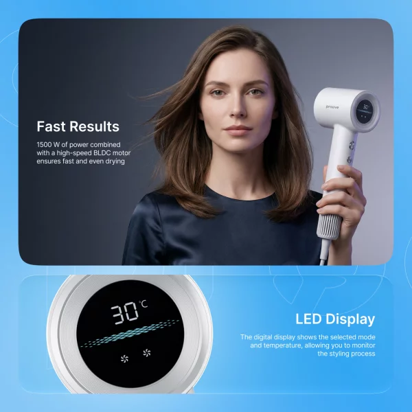 Hair Dryer Proove Luna (1500W) - Photo 5