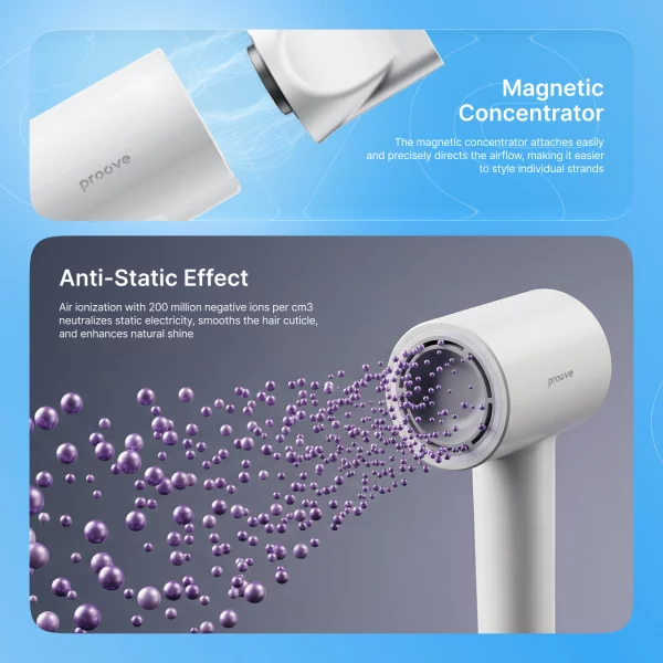 Hair Dryer Proove Luna (1500W) - Photo 6